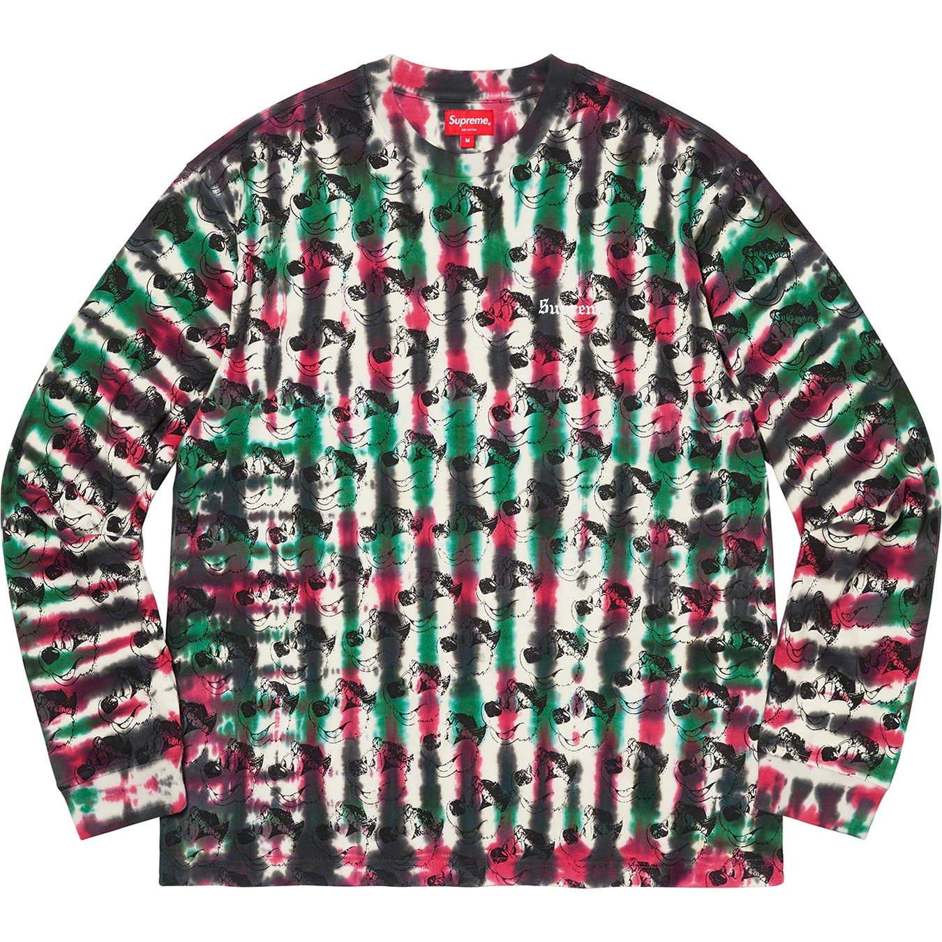 Dyed Bear L/S Top view 3
